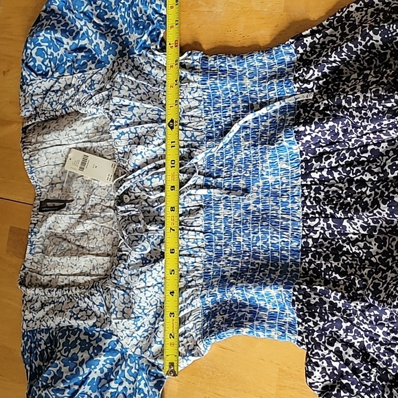 Anthropologie Puff-Sleeve Tiered Mini Dress - Picture 8 of 10